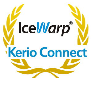 Kerio and Icewarp logos