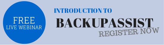 BackupAsssist webinar sign-up
