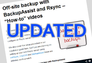 Rsync videos