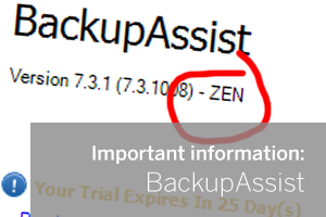 BackupAssist announcement