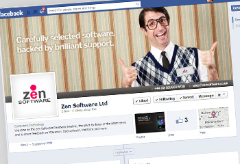 Zen Software's Facebook page