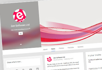 Zen Software's Google+ page