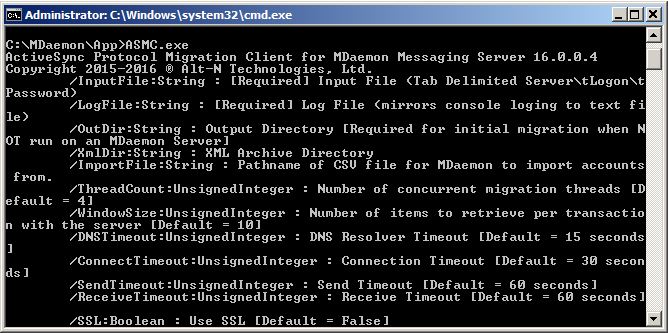 New MDaemon ActiveSync Account Migration