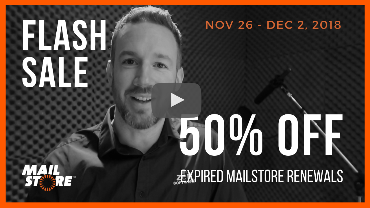 MailStore Expired Renewal Promotion